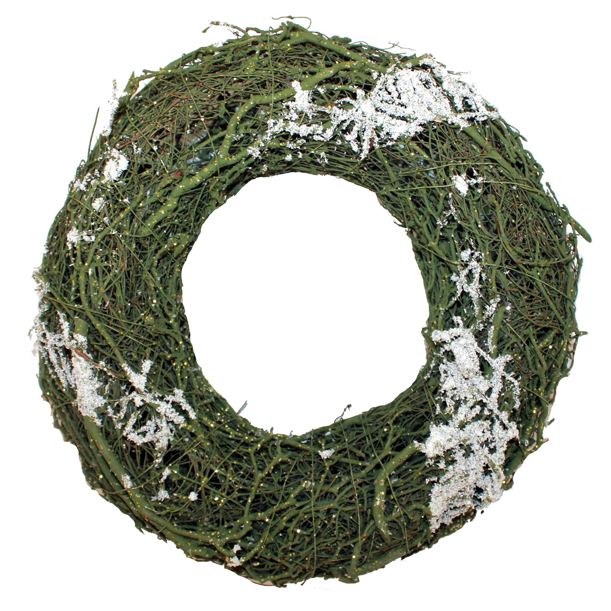 Worth Imports 10" Christmas Rattan Wreath